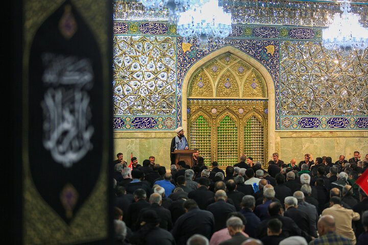 Photos: Mourning ceremonies of religious Hey'ats from Mashhad and Qom at Hazrat Masoumeh holy shrine