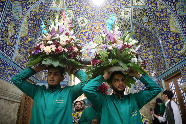 Photos: Mourning ceremonies of religious Hey'ats from Mashhad and Qom at Hazrat Masoumeh holy shrine