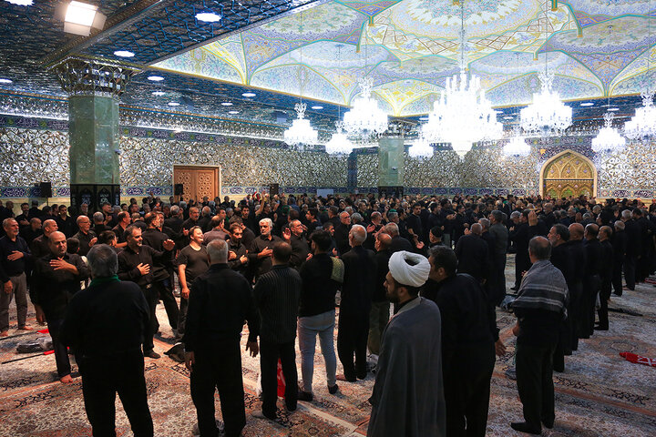 Photos: Mourning ceremonies of religious Hey'ats from Mashhad and Qom at Hazrat Masoumeh holy shrine