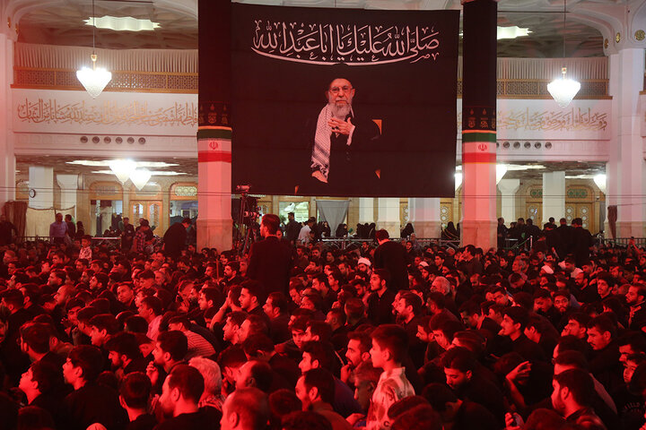 Photos: Enthusiastic mourning ceremony of younger generation on night of Hazrat Masoumeh's demise anniversary