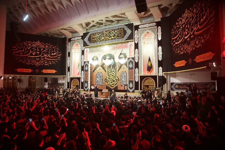 Photos: Enthusiastic mourning ceremony of younger generation on night of Hazrat Masoumeh's demise anniversary
