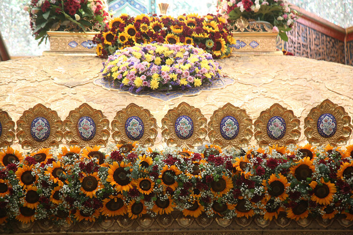 عزاداری هیئات مذهبی مشهد و قم در حرم حضرت معصومه(س)