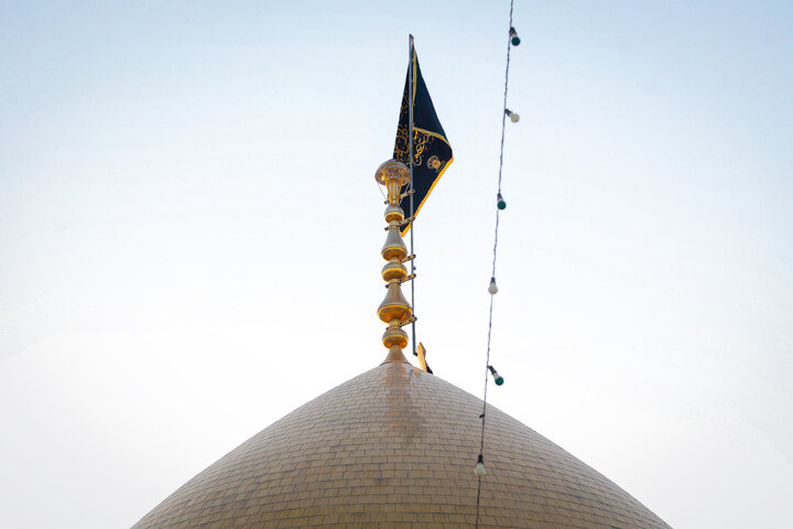 Photos: Flag-changing ceremony at Hazrat Masoumeh Holy Shrine