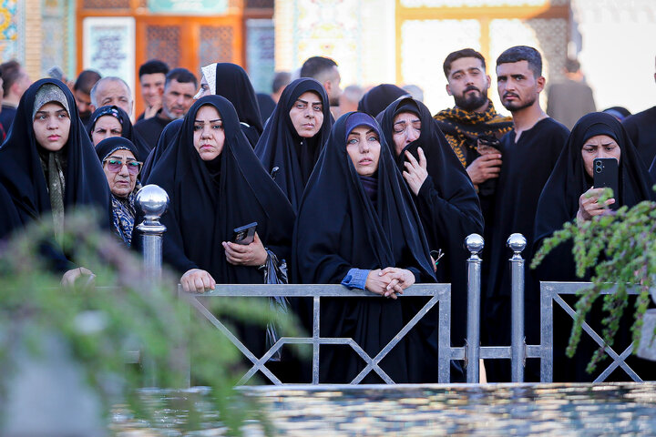 Photos: Flag-changing ceremony at Hazrat Masoumeh Holy Shrine