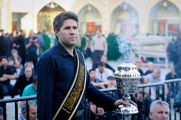 Photos: Flag-changing ceremony at Hazrat Masoumeh Holy Shrine