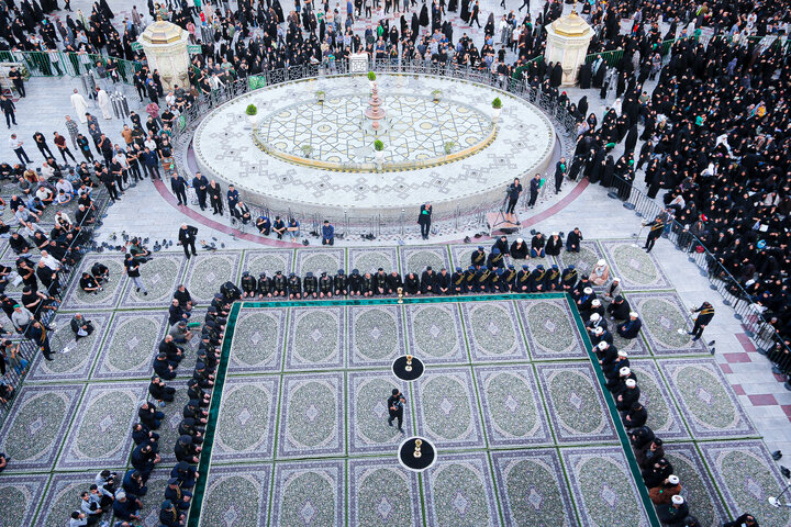 Photos: Flag-changing ceremony at Hazrat Masoumeh Holy Shrine