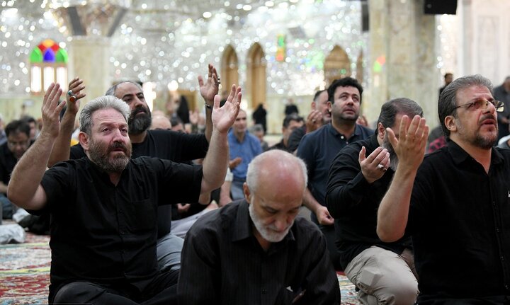 گزارش تصویری/ مراسم عزاداری رحلت حضرت معصومه(س) در حرم حضرت عبدالعظیم(ع)