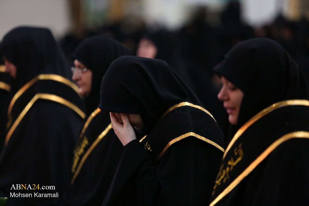 Suasana Majelis Duka pada Malam Wafatnya Sayyidah Masumah sa