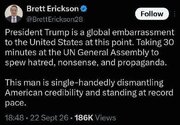 Pinapahina ang kredibilidad ng Amerika