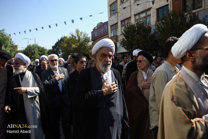 مراسم تشییع پیکر آیت‌الله العظمی سید موسی شبیری زنجانی