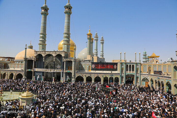 مراسم تشییع پیکر آیت‌الله العظمی سید موسی شبیری زنجانی