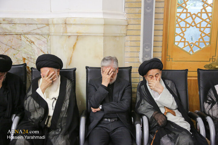 مراسم بزرگداشت رحلت آیت‌الله شبیری زنجانی در حرم حضرت فاطمه معصومه(س)