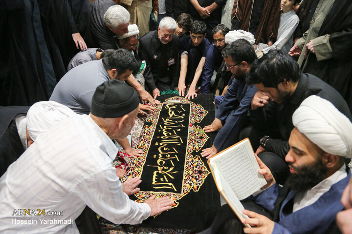 مراسم بزرگداشت رحلت آیت‌الله شبیری زنجانی در حرم حضرت فاطمه معصومه(س)
