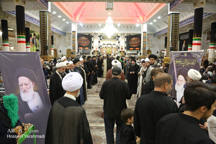 مراسم بزرگداشت رحلت آیت‌الله شبیری زنجانی در حرم حضرت فاطمه معصومه(س)