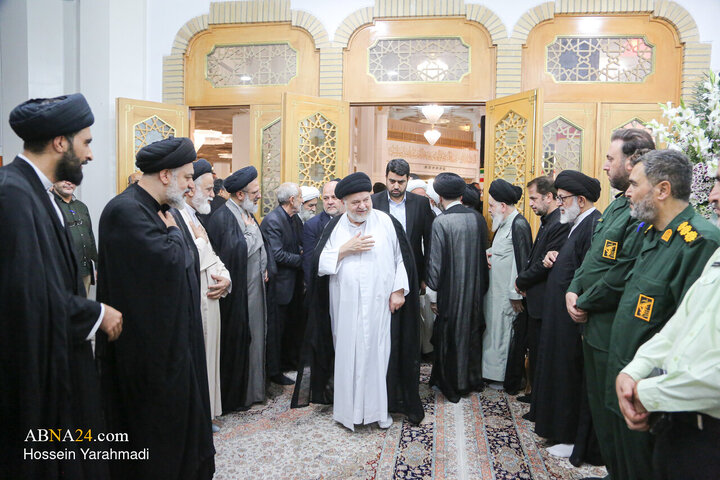 مراسم بزرگداشت رحلت آیت‌الله شبیری زنجانی در حرم حضرت فاطمه معصومه(س)