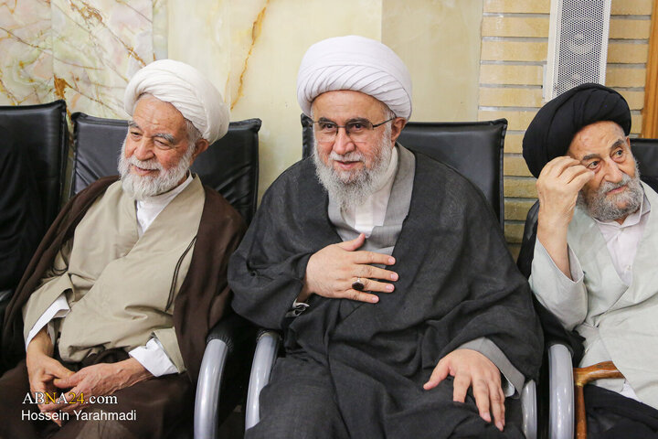 مراسم بزرگداشت رحلت آیت‌الله شبیری زنجانی در حرم حضرت فاطمه معصومه(س)