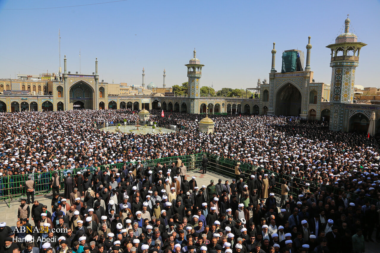 تشییع پیکر آیت‌الله العظمی سید موسی شبیری زنجانی
