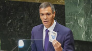 Sánchez ante la ONU: condena "sin matices el genocidio que Netanyahu sigue perpetrando en Gaza" y advierte: "No nos vamos a callar"