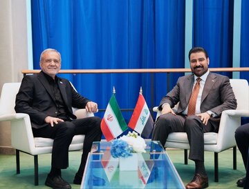 دیدار رئیس‌جمهور ایران با نخست‌وزیر عراق در حاشیه مجمع عمومی سازمان ملل