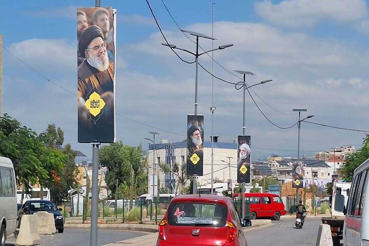 تصاویر سید حسن نصرالله و سید هاشم صفی‌الدین