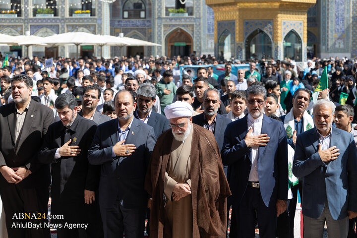 آیین آغاز سال تحصیلی مدارس در حرم مطهر رضوی