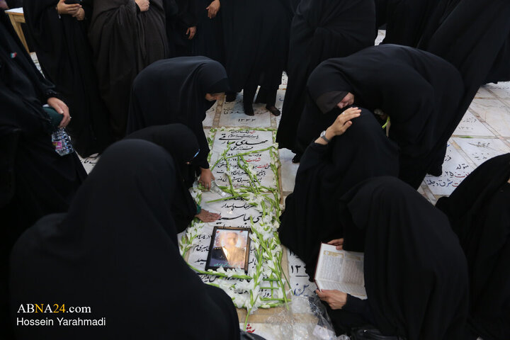 آیین «میهمانی لاله‌ها» در آستان امامزادگان ابراهیم و محمد(ع)