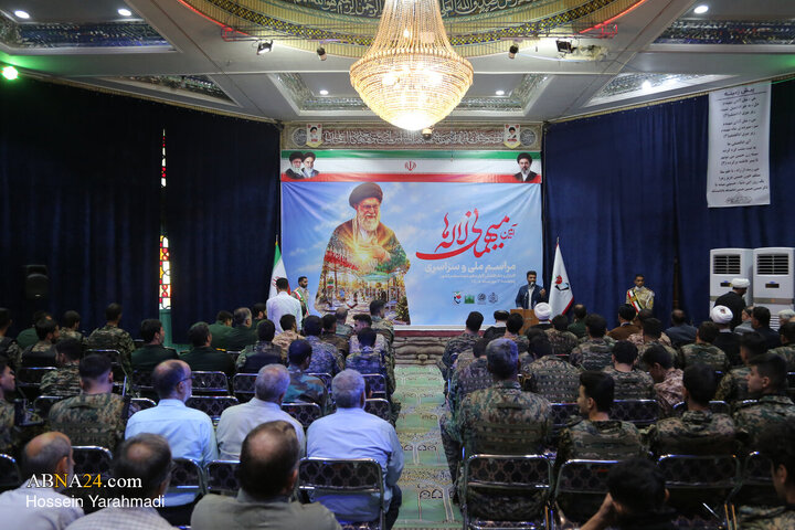آیین «میهمانی لاله‌ها» در آستان امامزادگان ابراهیم و محمد(ع)
