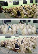 Wanafunzi wa Madrasat Hazrat Zainab (sa) Washiriki Usomaji wa Dua ya Nudba