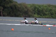 Naqoya Asiya Oyunlarınd, İranın Hicablı xanımlarından ibarət ikili avarçəkmə komandası ikinci medalını qazanıb