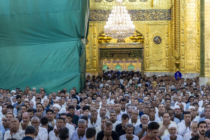 Informe fotográfico | Multitudes de peregrinos conmemoran la bendita noche del jueves en el Santuario de Abalfadl al-Abbas (PB).