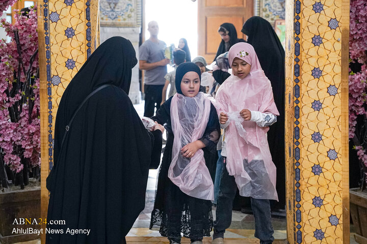 تقرير مصور/ تلوين جدارية من قبل أطفال العالم الإسلامي إحياءً لذكرى شهداء مدرسة ميناب