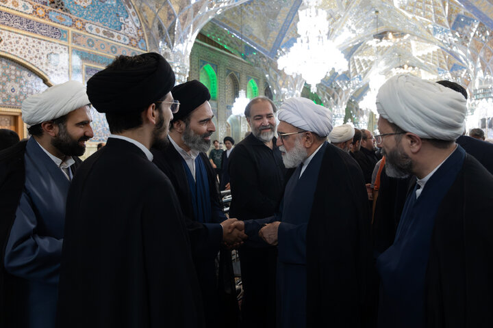 Photos: Commemoration ceremony for Ayatollah Sayyed Mousa Shobeiri Zanjani at Imam Reza Holy Shrine