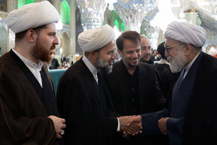 Photos: Commemoration ceremony for Ayatollah Sayyed Mousa Shobeiri Zanjani at Imam Reza Holy Shrine