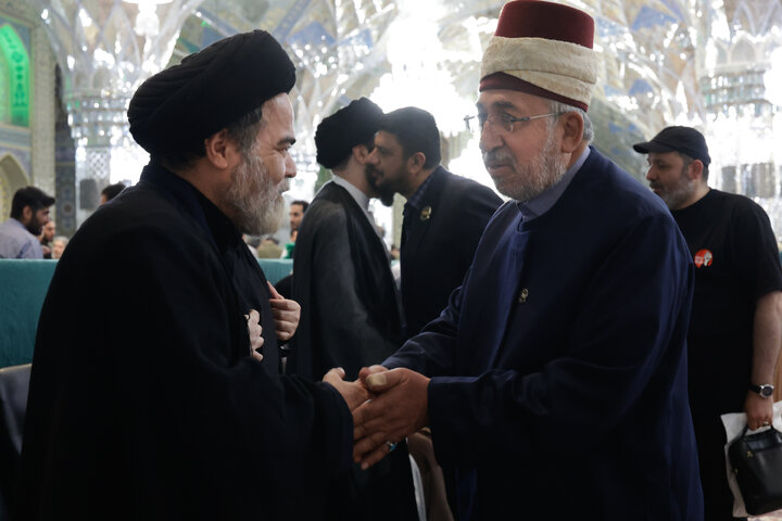 Photos: Commemoration ceremony for Ayatollah Sayyed Mousa Shobeiri Zanjani at Imam Reza Holy Shrine