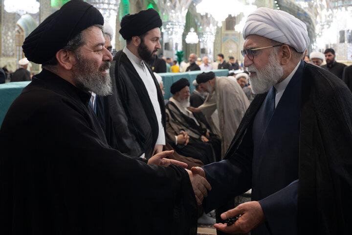 Photos: Commemoration ceremony for Ayatollah Sayyed Mousa Shobeiri Zanjani at Imam Reza Holy Shrine