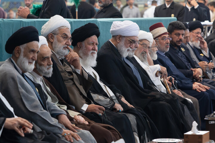 Photos: Commemoration ceremony for Ayatollah Sayyed Mousa Shobeiri Zanjani at Imam Reza Holy Shrine