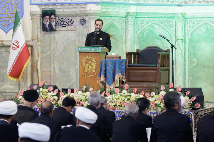 Photos: Commemoration ceremony for Ayatollah Sayyed Mousa Shobeiri Zanjani at Imam Reza Holy Shrine
