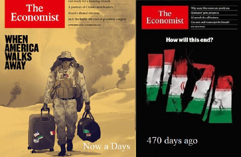 The Economist Cover Shows Dramatic Shift in 470 Days