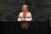 آئس لینڈ کی وزیر خارجہ کا نیتن یاہو کو کرارا جواب، بزدل وہ ہیں جو امداد روکتے ہیں