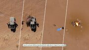 تقرير مصور/ استهداف تجمعات وآليات تابعة للنظام السعودي بطائرات رجوم يمنية في عدة جبهات