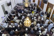 تقرير مصور/ الحوزة العلمية بالنجف الأشرف تقيم مجلس فاتحة على روح آية الله الزنجاني(ره)