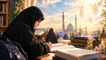 طالب علم و عامل به علم، در ملکوت شناخته می‌شود