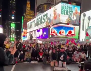 Video| Protesta sa Times Square
