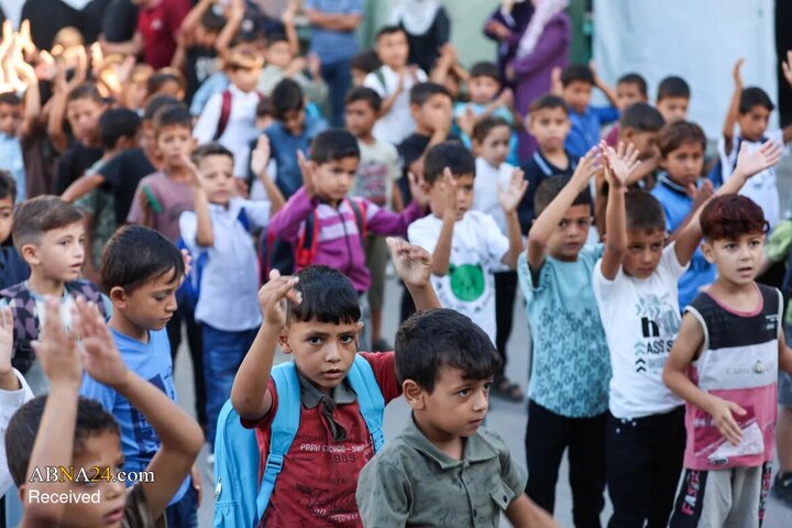 Photos: Gaza children return to classrooms amid ruins