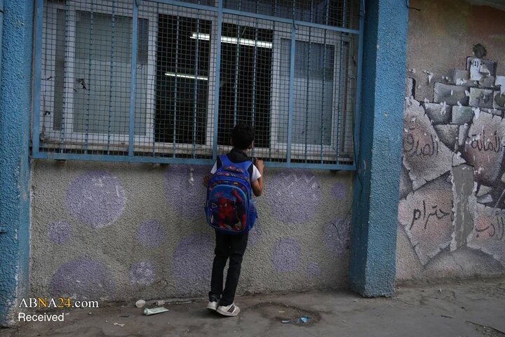 Photos: Gaza children return to classrooms amid ruins