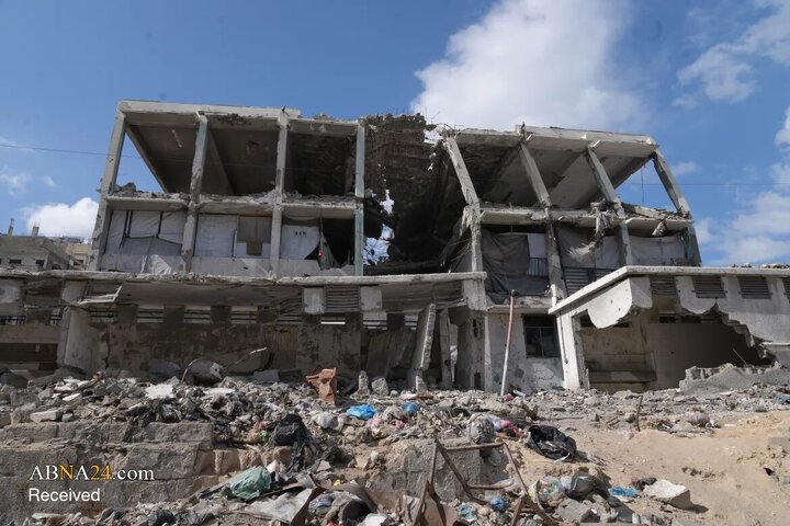 Photos: Gaza children return to classrooms amid ruins