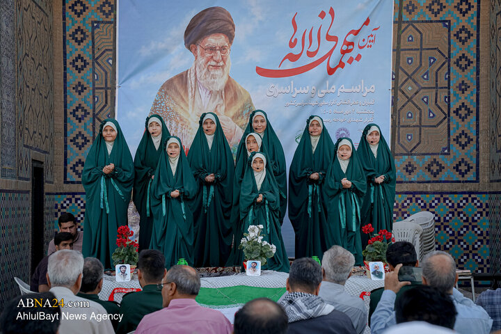 آیین «میهمانی لاله‌ها» در آرامگاه خواجه ربیع مشهد