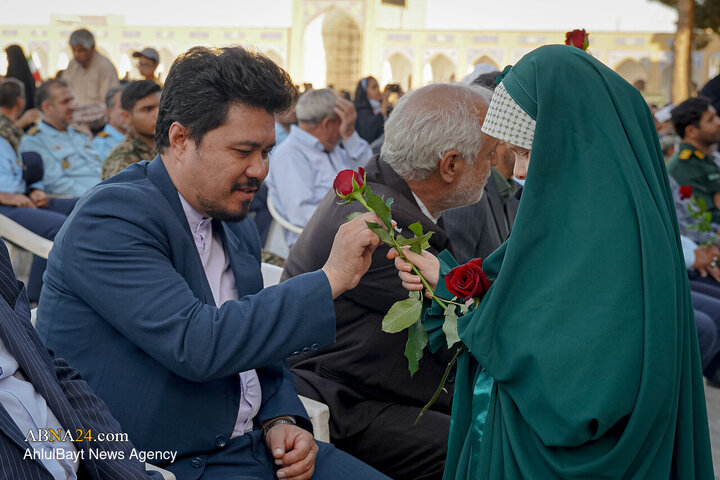 آیین «میهمانی لاله‌ها» در آرامگاه خواجه ربیع مشهد