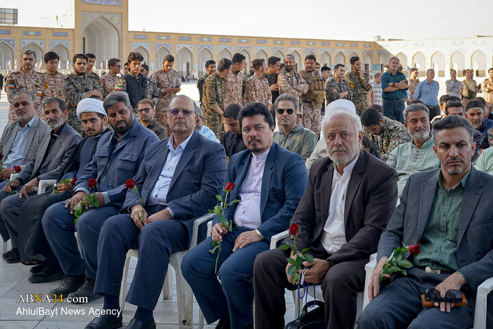 آیین «میهمانی لاله‌ها» در آرامگاه خواجه ربیع مشهد