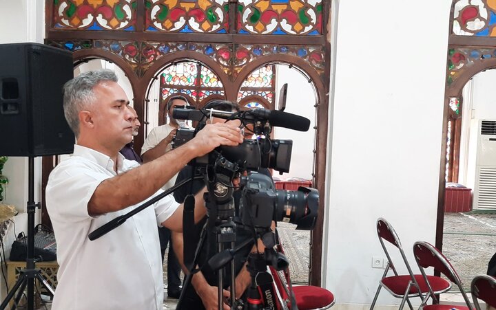 گزارش تصویری/ نشست خبری چهاردهمین کنگره ملی شعر فاطمی با عنوان «هجده سال نوری»
